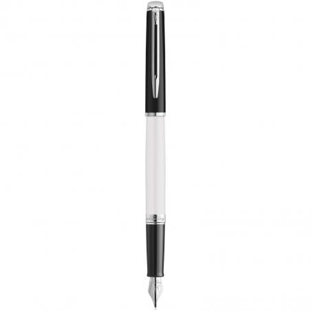 Waterman hemisphere vulpen met kleurblokken en palladium afwerking (blauwe inkt) 