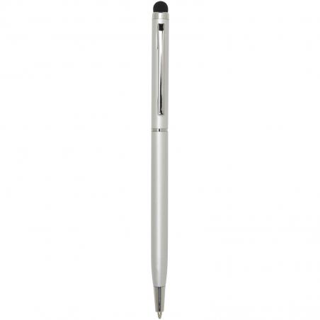 Ore aluminium balpen met stylus (blauwe inkt) 