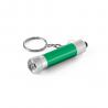 Aluminium sleutelhanger 92% gerecycled met ledzaklamp met 3 lampjes Relergan