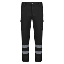 Multipocket stretchbroek...