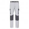 Tweekleurige keperbroek met meerdere zakken 240 gm² van katoen 35% en polyester 65% Vl njord