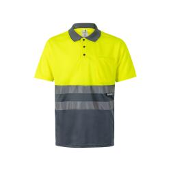 Tweekleurige polo met...