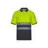 Tweekleurig piqué poloshirt 150gm² met korte mouwen van katoen 55% en polyester 45% Vl achelous