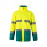 Tweekleurige parka 190gm² van polyester 100% met pucoating Vl themis large