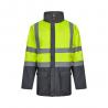 Tweekleurige 4in1 parka 180gm² van polyester 100% met pucoating Vl juno large