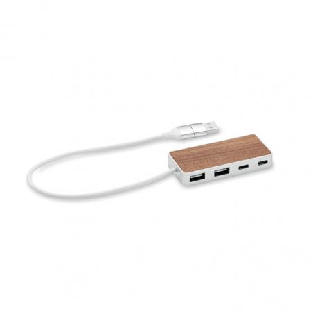 Usb-Hub 4 poorten 27,5 cm Ubah