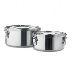 Set van 2 rvs boxen 450...