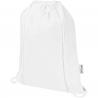Oregon blend 140 g/m² GRS gerecyclede tas met trekkoord 5 l 
