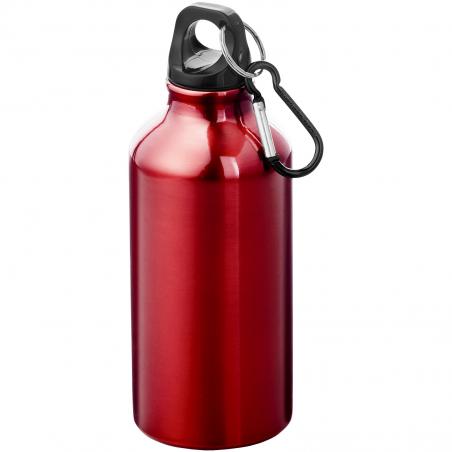 Oregon 400 ml aluminium waterfles met karabijnhaak 