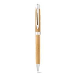 Bamboe balpen met clip en...