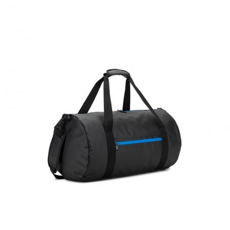 Cilindervormige sporttas van hoogdichtheid 600d gerecycled polyester met zijvak voor schoenen Osasco sport