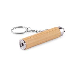 Bamboo and abs key ring...