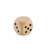 Schima houten dobbelsteen 3cm Dadin