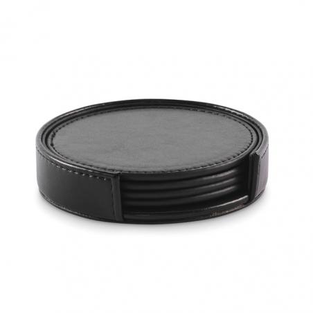 Set van 4 pu onderzetters Posa set