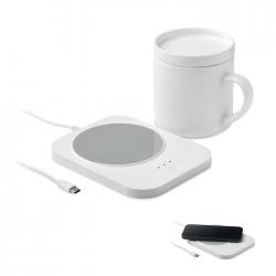 Draadl mokwarmer & oplader...
