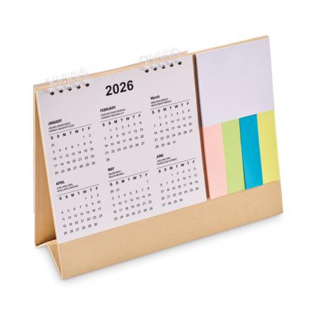 Bureaukalender met memoblok Calendoo