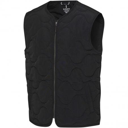 Quartz GRS gerecyclede gewatteerde uniseks bodywarmer 
