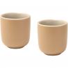 Male keramische espressokopjes van 90 ml, set van 2 