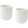 Male keramische bekers van 200 ml, set van 2 