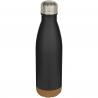 Cove 500 ml dubbelwandige vacuüm geïsoleerde roestvrijstalen waterfles met kurkdetails 