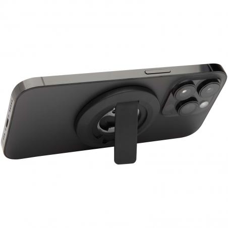 Ain magnetische telefoonstandaard van gerecycled plastic met flesopener 