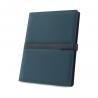 A4 map in pu 50% gerecycled met magnetische sluiting en notitieblok met gelinieerde paginas Sanderson folder