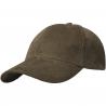 Hutton 6 panel cap van gerecycled corduroy 