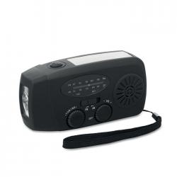Draagbare radio met led...