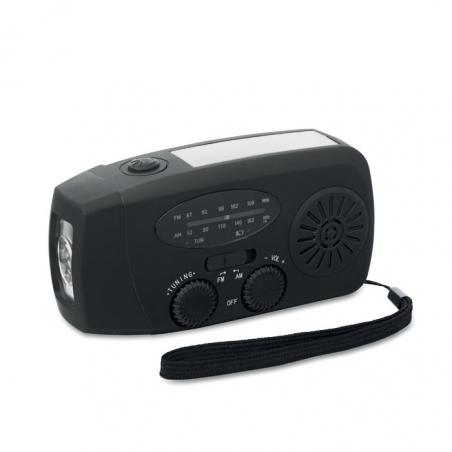 Draagbare radio met led lamp Onda
