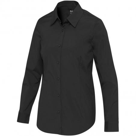 Carneool poplin damesshirt 