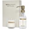 Wellmark discovery set van 250 ml handzeepdispenser en 150 g geurkaars 