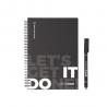 Infinitebookset met harde kaft 1 reinigingsset 1 markeerstift en 1 balpenhouder Starter kit infinitebook