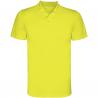 FLUO GEEL Monzha sportpolo met korte mouwen voor heren
