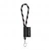 ZWART/GRIJS Lanyard tube short set. Standaard modellen