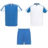 WIT/KONINKLIJK BLAUW Juve unisex sportset