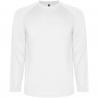 WIT Montecarlo heren sport t-shirt met lange mouwen