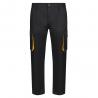 Tweekleurige keperstof broek met meerdere zakken 200gm² van katoen 35% en polyester 65% Vl hypnos