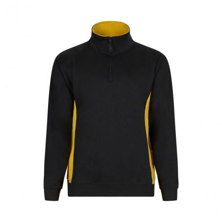 Tweekleurig sweatshirt van badstof 260gm² van polyester 65% en katoen 35% Vl svarog
