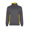 Tweekleurig sweatshirt van badstof 260gm² van polyester 65% en katoen 35% Vl svarog