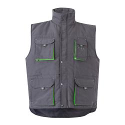 Gewatteerd vest tweekleurig...