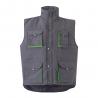 Gewatteerd vest tweekleurig met meerdere zakken 120gm² van polyester 100% Vl nergal