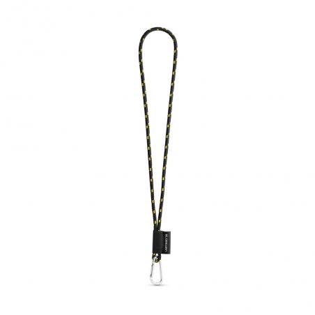 Set lanyard nautic long ø 5 mm met 55 mm dvormige karabijnhaak 