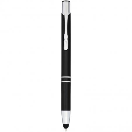 Moneta geanodiseerde aluminium stylus balpen (blauwe inkt) 
