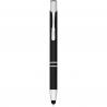 Moneta geanodiseerde aluminium stylus balpen (blauwe inkt) 