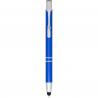 Moneta geanodiseerde aluminium stylus balpen (blauwe inkt) 