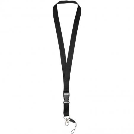 Sagan lanyard met afneembare gesp en telefoonhouder 