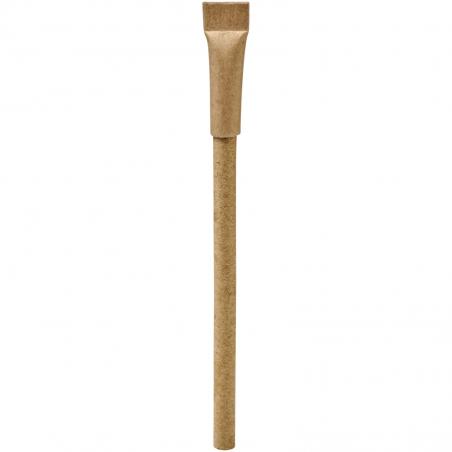 Asilah balpen van gerecycled papier (blauwe inkt) 