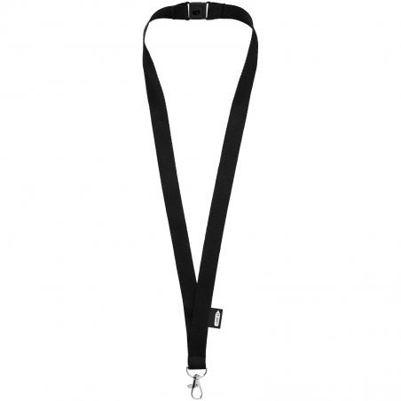 Tom gerecyclede PET lanyard met veiligheidssluiting 