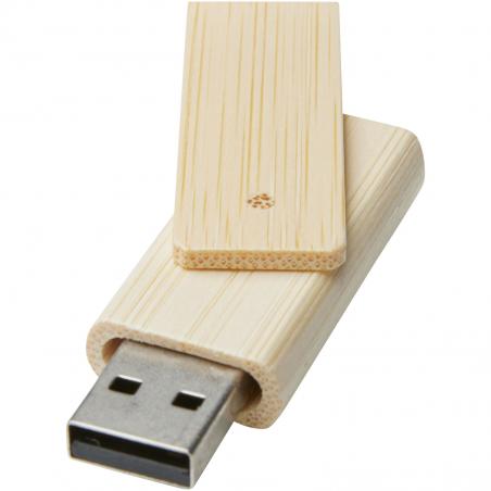 Rotate USB flashdrive van 4 GB van bamboe 