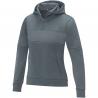 Sayan anorak dames sweater met halve rits en capuchon 